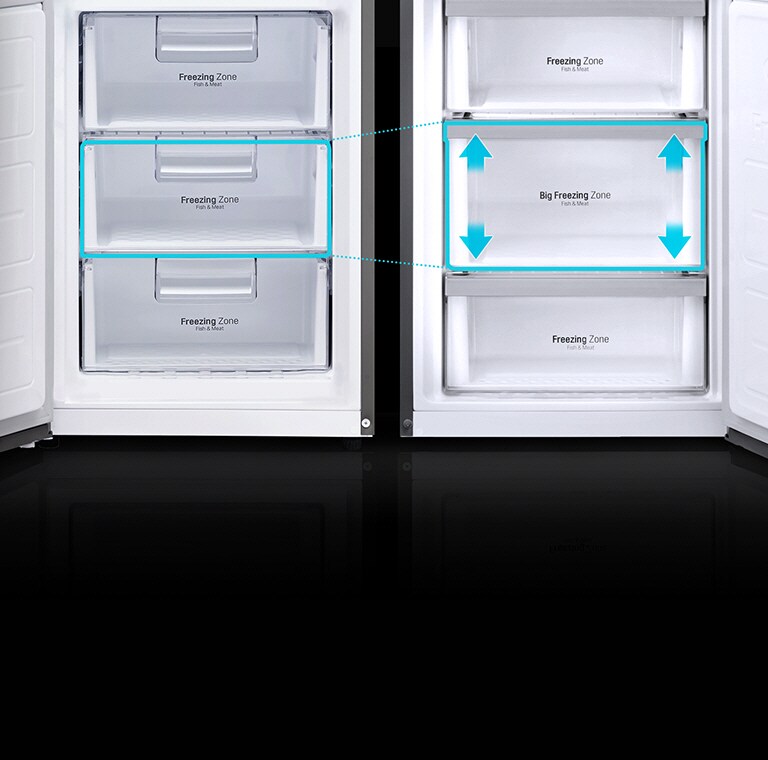 Suurennettu pakastin